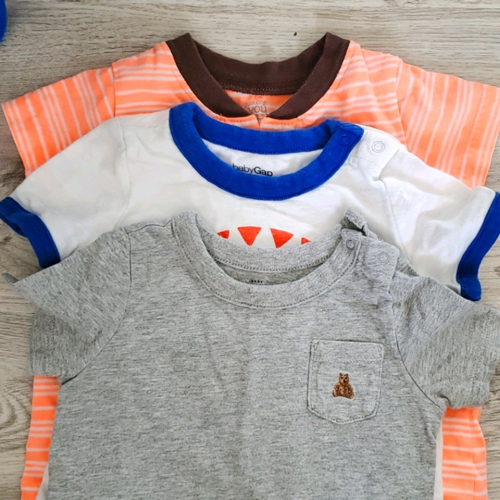 Bundle of baby onesies